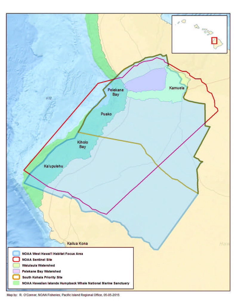 NOAA Habitat Blueprint West Hawaii Focus Area