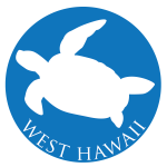 Click on the sea turtle icon to access the story map about West Hawaii.