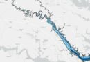 A map shows the different habitat areas in the York River, Virginia